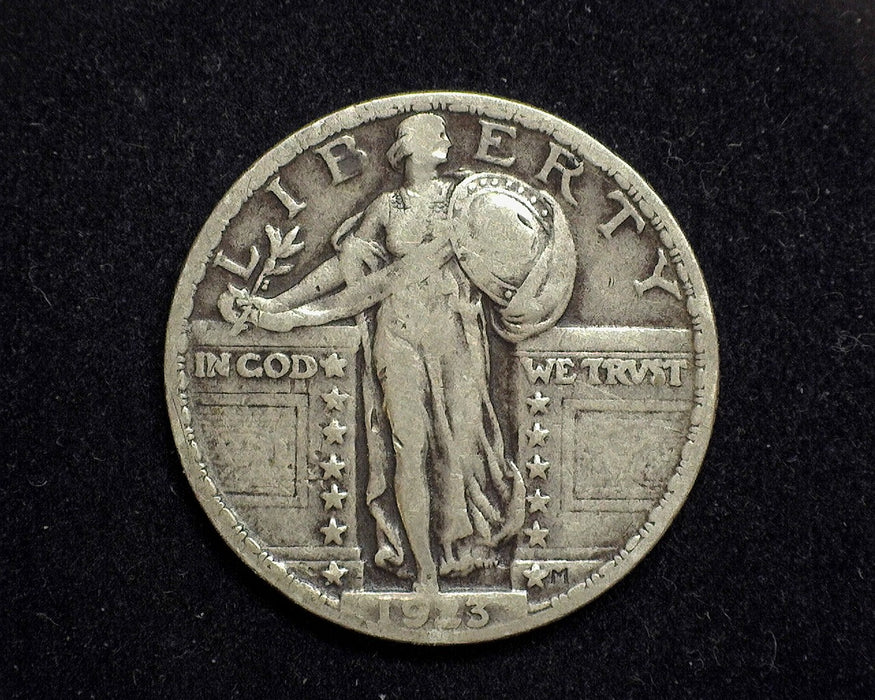 1923 Standing Liberty Quarter F - US Coin