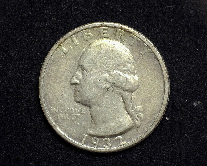 1932 S Washington Quarter VF - US Coin