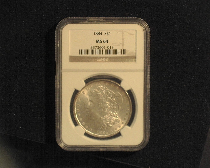 1884 Morgan Dollar NGC MS 64 - US Coin