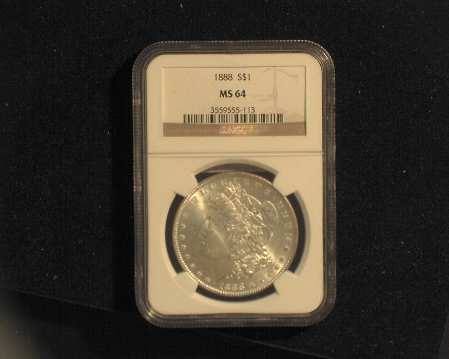 1888 Morgan Dollar NGC MS 64 - US Coin