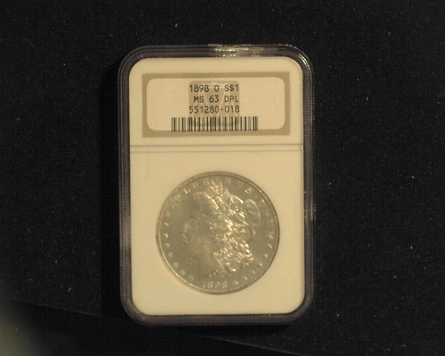 1898 O Morgan Dollar NGC MS 63 - US Coin