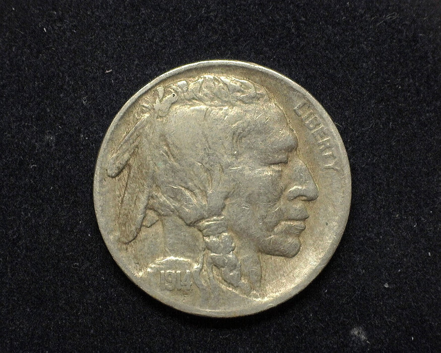 1914 D Buffalo Nickel VF - US Coin