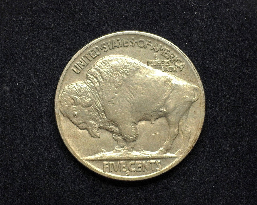 1913 S Type 2 Buffalo Nickel, Nice coin with some luster left. XF/AU - US Coin