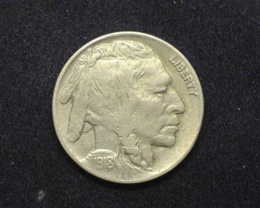 1918 D Buffalo Nickel VF - US Coin