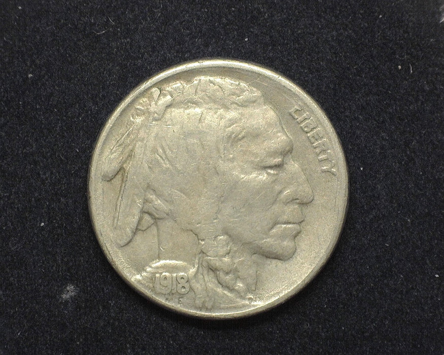 1918 S Buffalo Nickel VF - US Coin