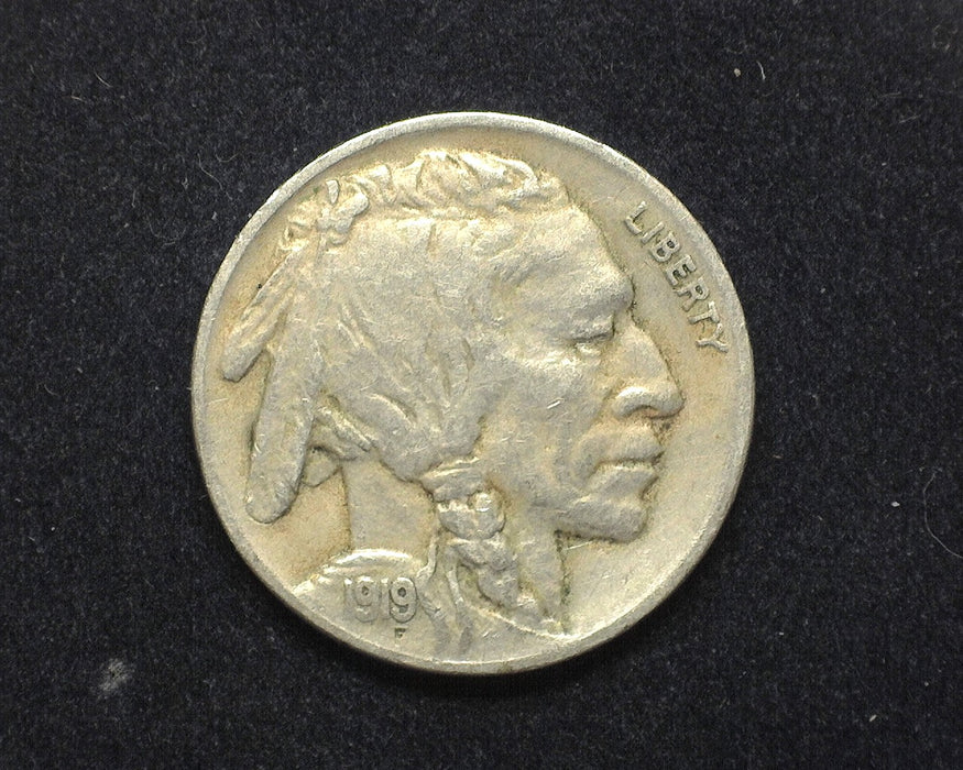 1919 Buffalo Nickel VF - US Coin