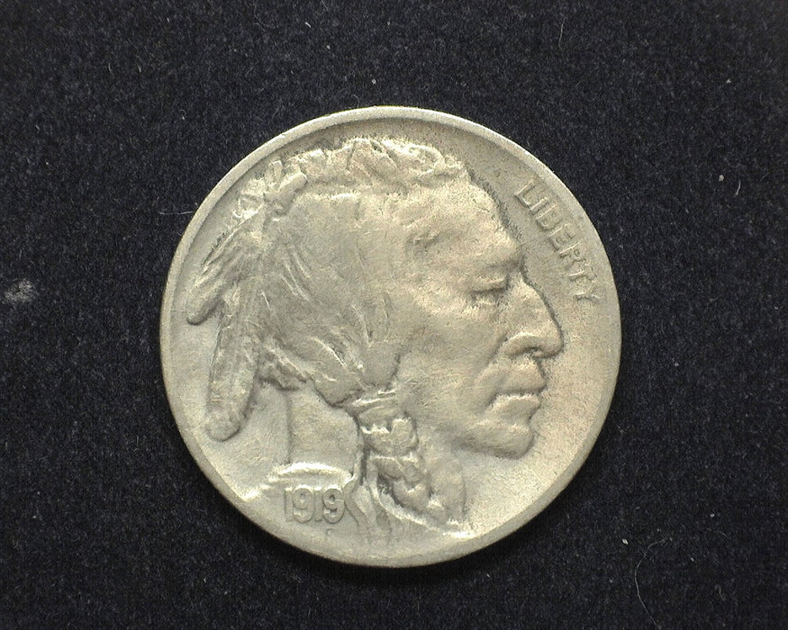 1919 D Buffalo Nickel VF - US Coin