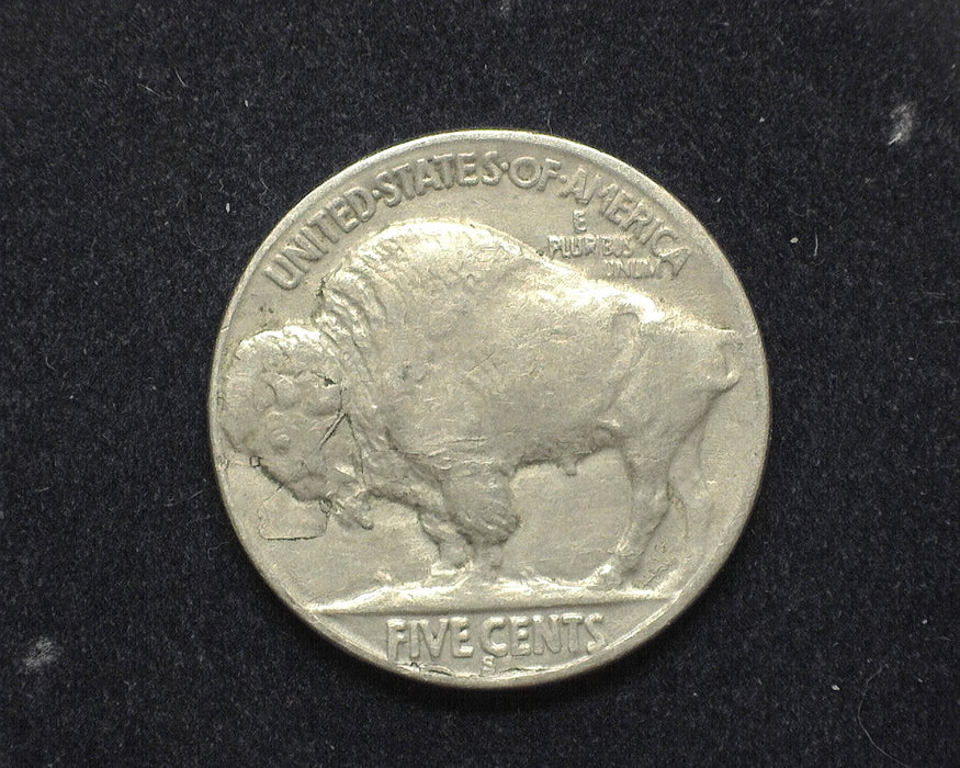 1919 S Buffalo Nickel. Planchet defect. XF - US Coin