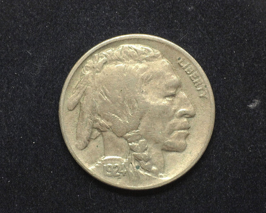 1924 D Buffalo Nickel VF+ - US Coin