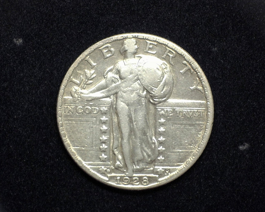 1928 D Standing Liberty Quarter VF/XF - US Coin