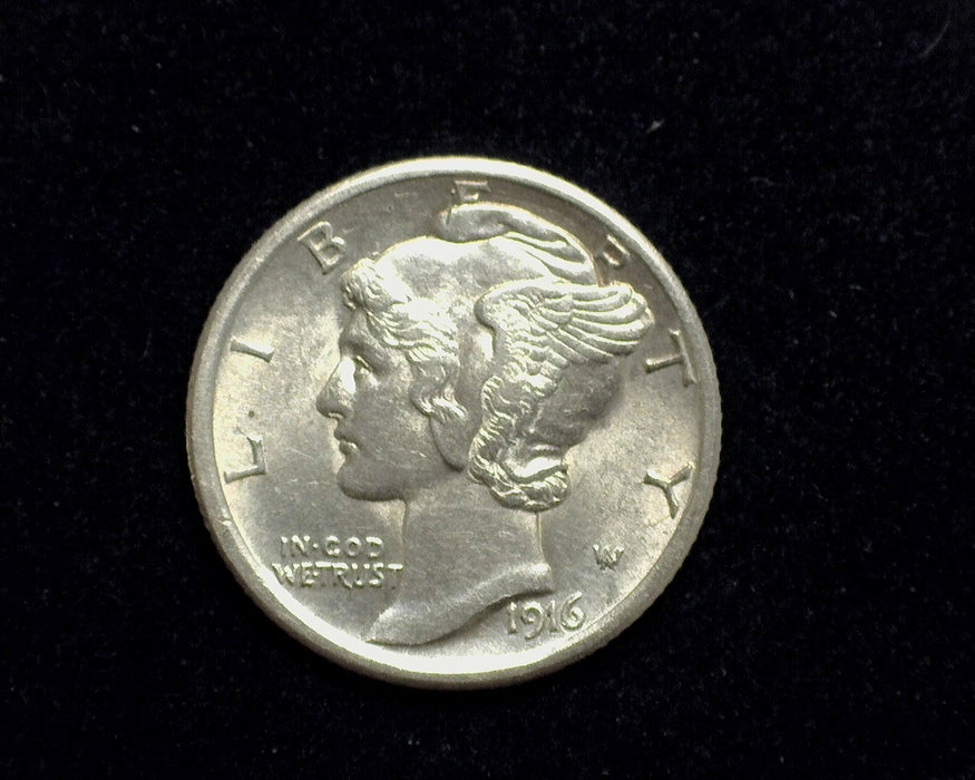 1916 Mercury Dime UNC - US Coin