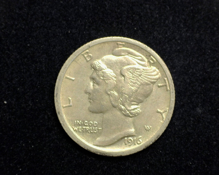 1916 S Mercury Dime XF/AU - US Coin