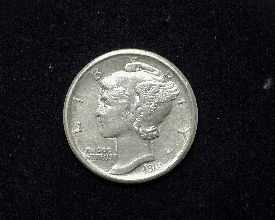 1918 S Mercury Dime UNC - US Coin