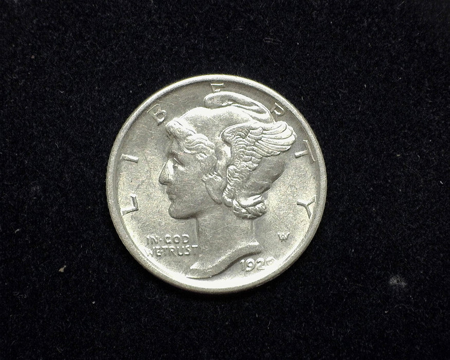 1929 D Mercury Dime AU - US Coin