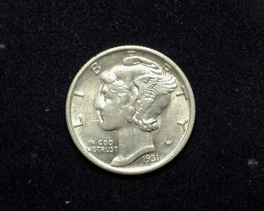 1931 S Mercury Dime AU - US Coin