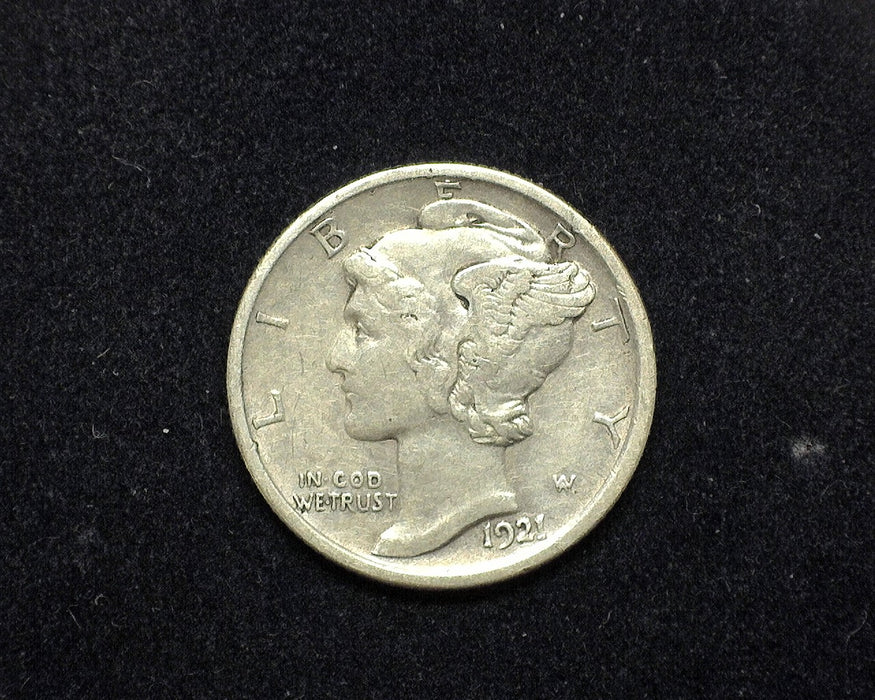 1921 D Mercury Dime VF - US Coin