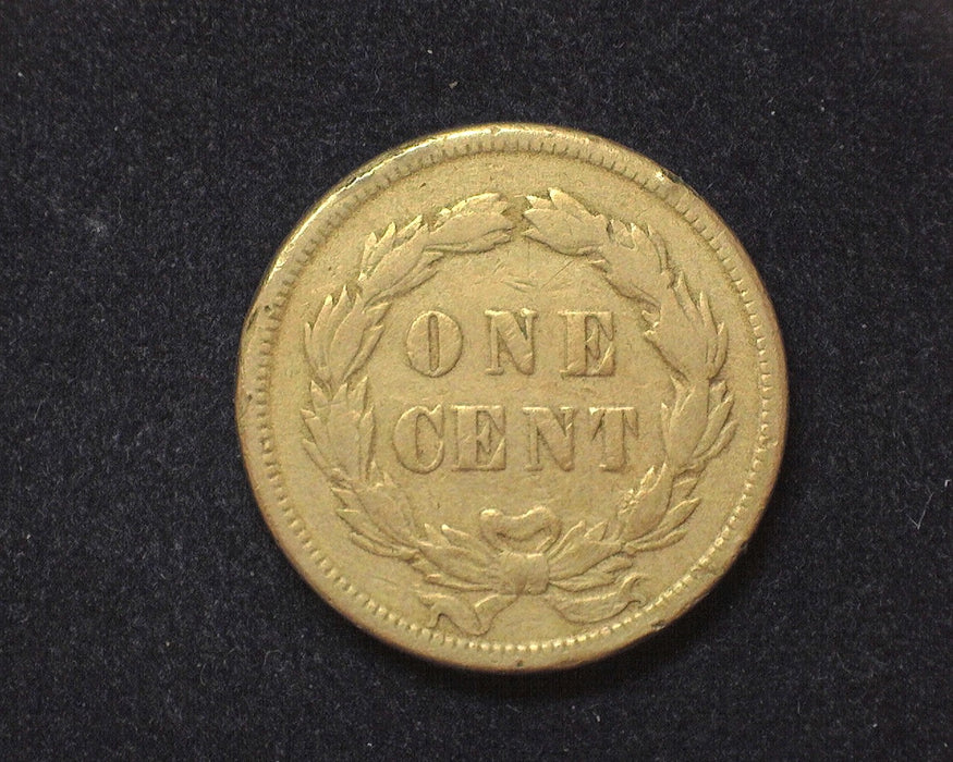 1859 Indian Head Penny/Cent F - US Coin