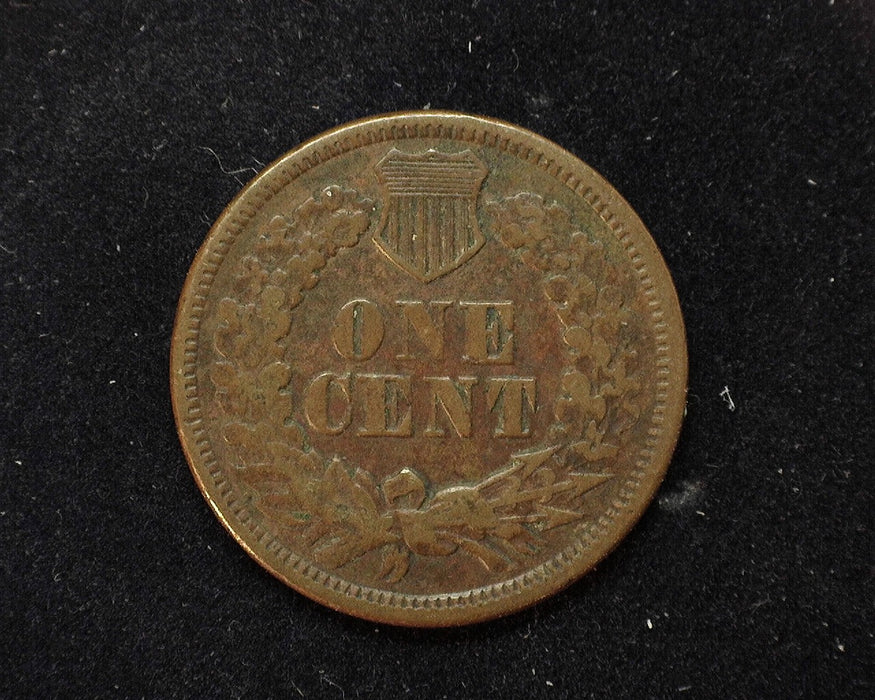 1865 Indian Head Penny/Cent F - US Coin