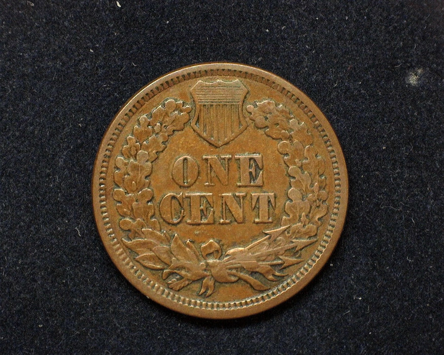 1866 Indian Head Penny/Cent F+ - US Coin