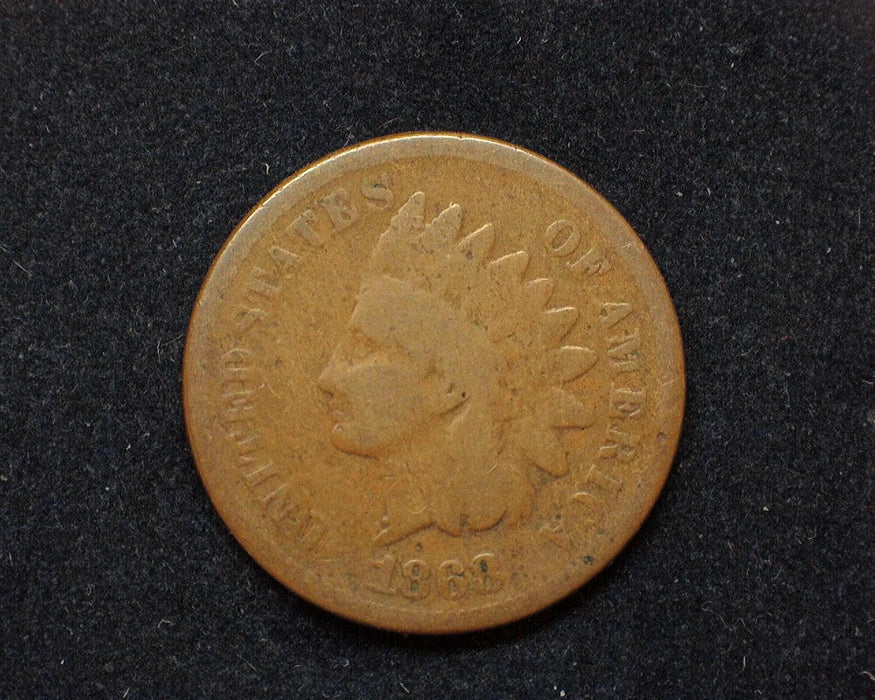 1868 Indian Head Penny/Cent G - US Coin