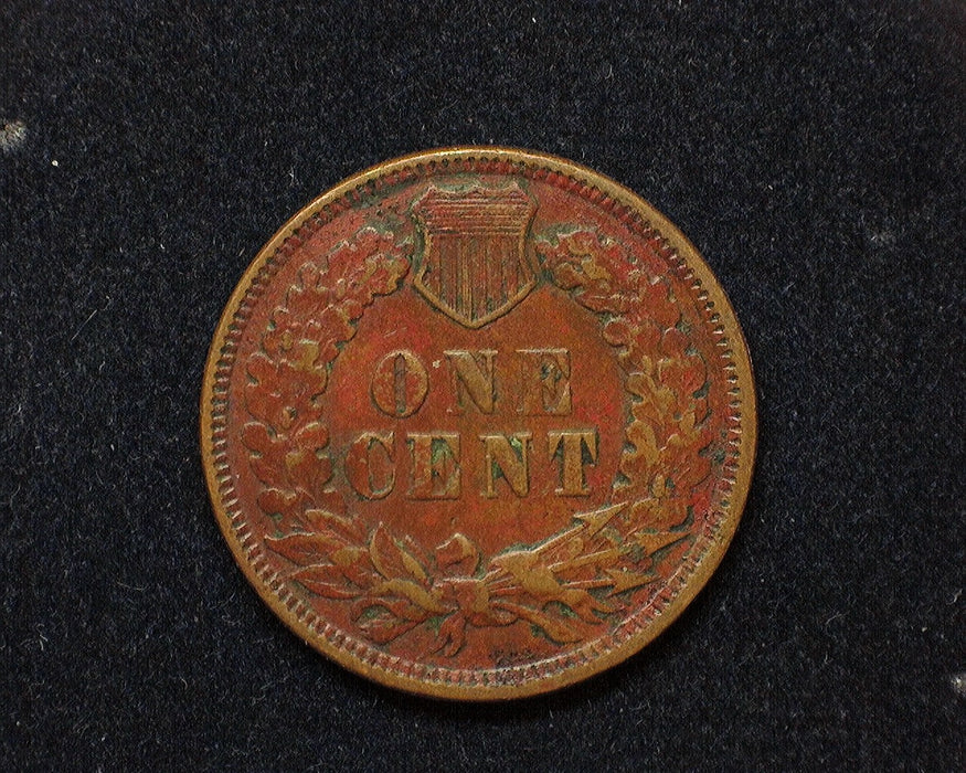 1872 Indian Head Penny/Cent XF Surface corrosion - US Coin