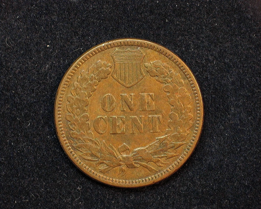 1873 Indian Head Penny/Cent F Closed 3 - US Coin