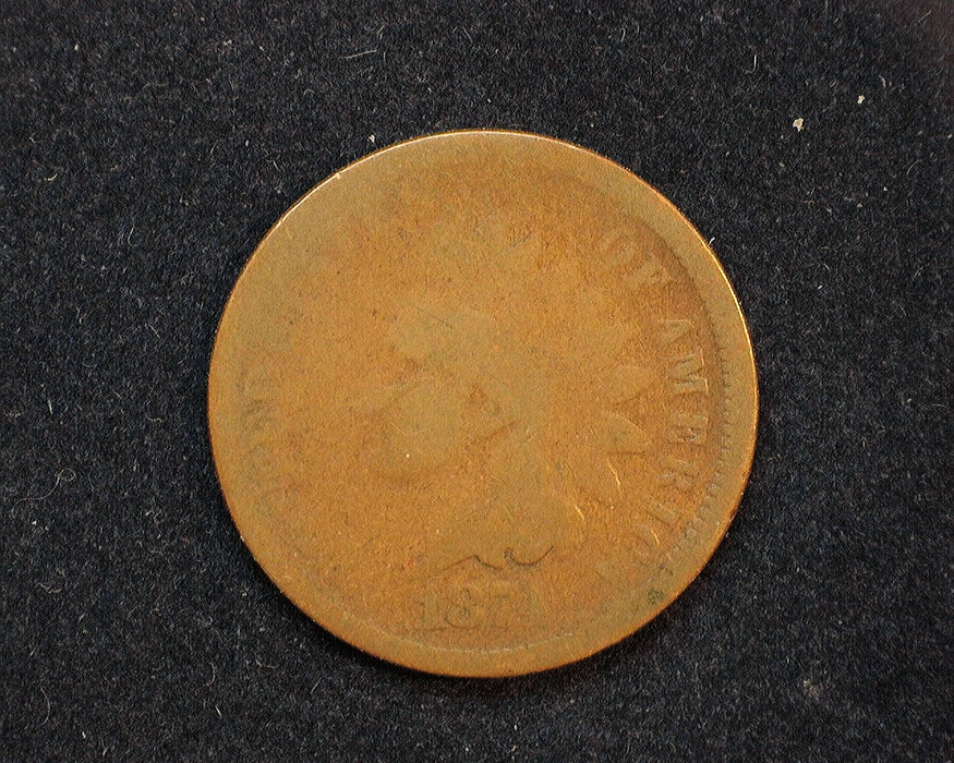 1874 Indian Head Penny/Cent G - US Coin