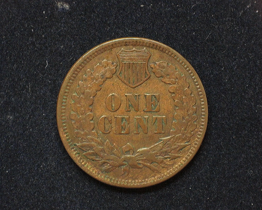 1878 Indian Head Penny/Cent VF Gash. - US Coin