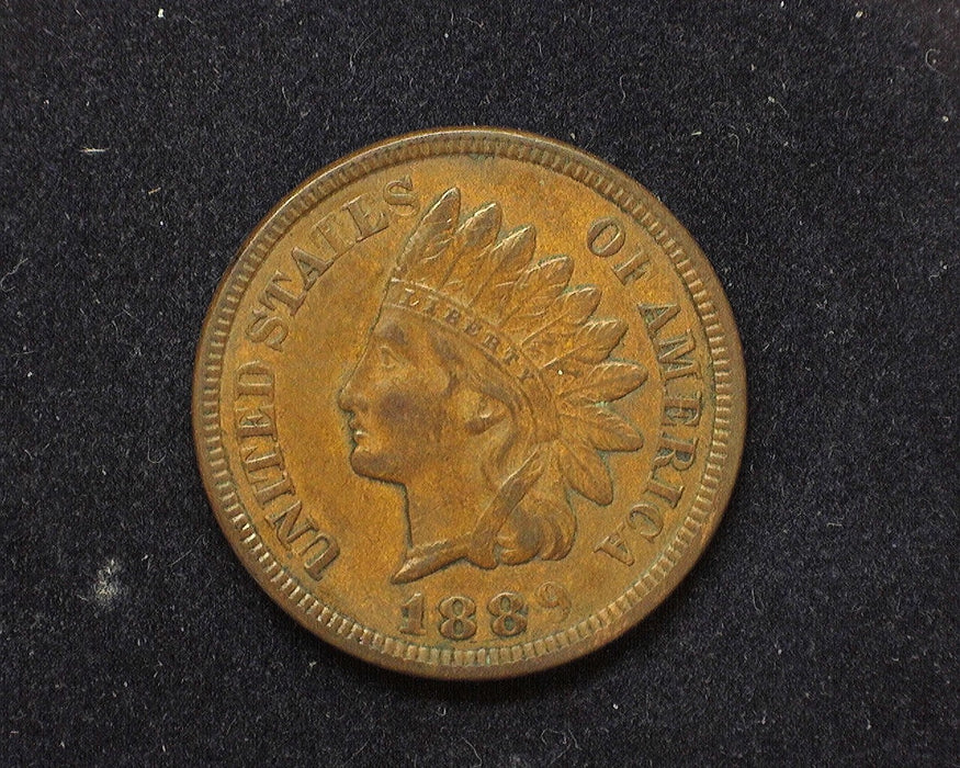 1889 Indian Head Penny/Cent XF - US Coin