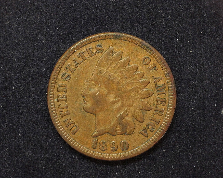 1890 Indian Head Penny/Cent XF - US Coin