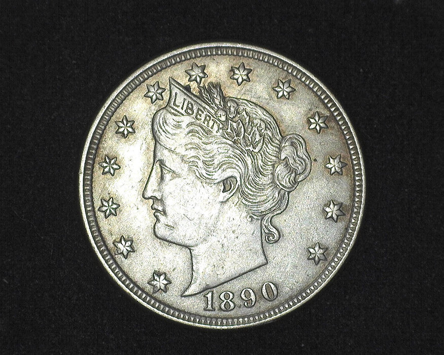 1890 Liberty Head Nickel XF - US Coin