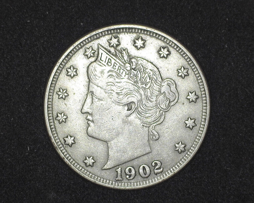 1902 Liberty Head Nickel VF - US Coin