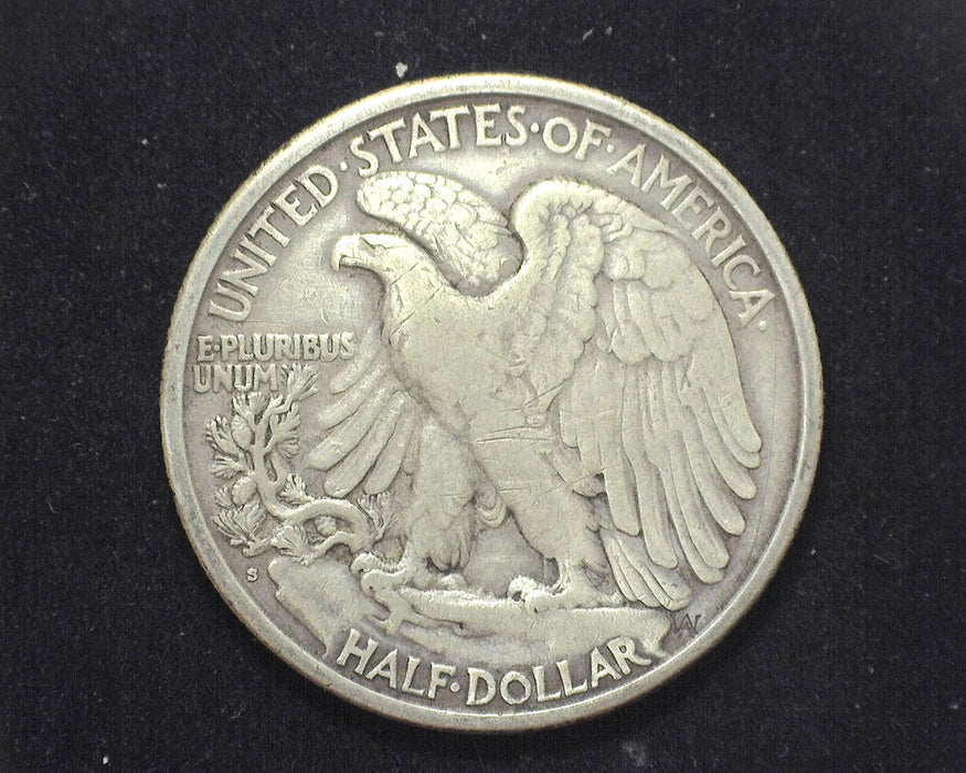 1918 S Walking Liberty Half Dollar F - US Coin