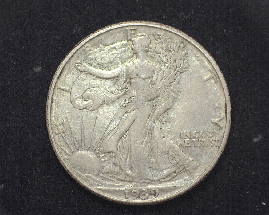 1939 D Walking Liberty Half Dollar VF/XF - US Coin