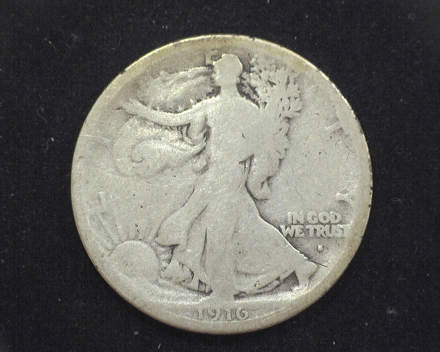 1916 S Walking Liberty Half Dollar G - US Coin