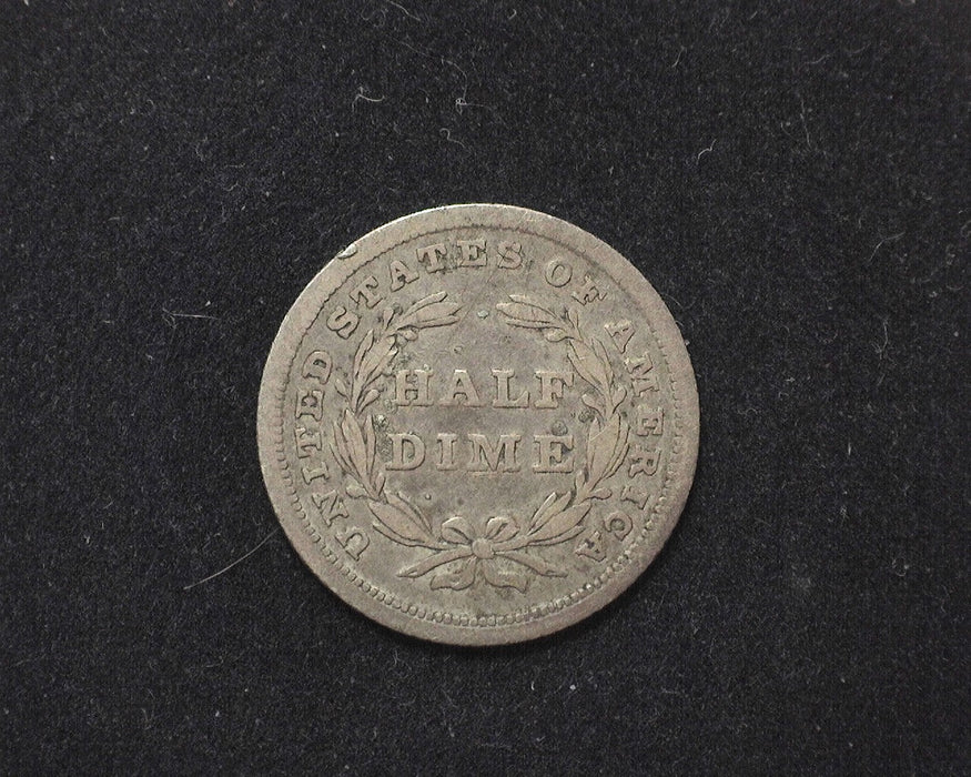 1837 Liberty Seated Half Dime F No stars - US Coin