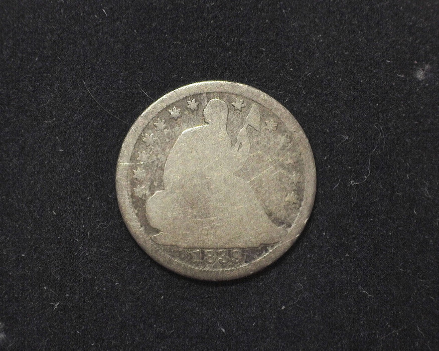 1839 O Liberty Seated Half Dime AG - US Coin