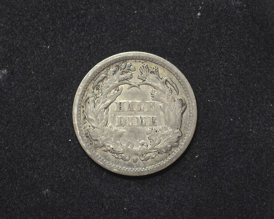 1872 Liberty Seated Half Dime G - US Coin