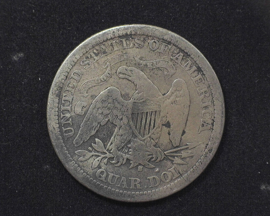 1873 Arrows Liberty Seated Quarter F - US Coin