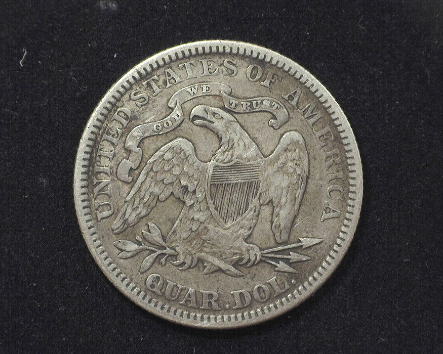 1876 Liberty Seated Quarter VF - US Coin