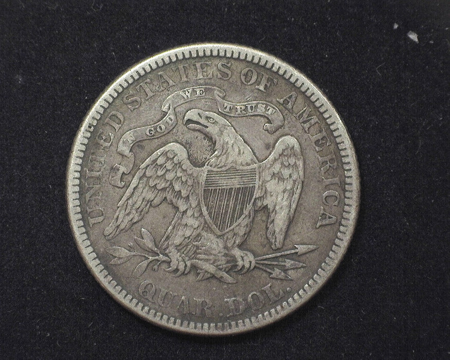 1877 Liberty Seated Quarter VF - US Coin