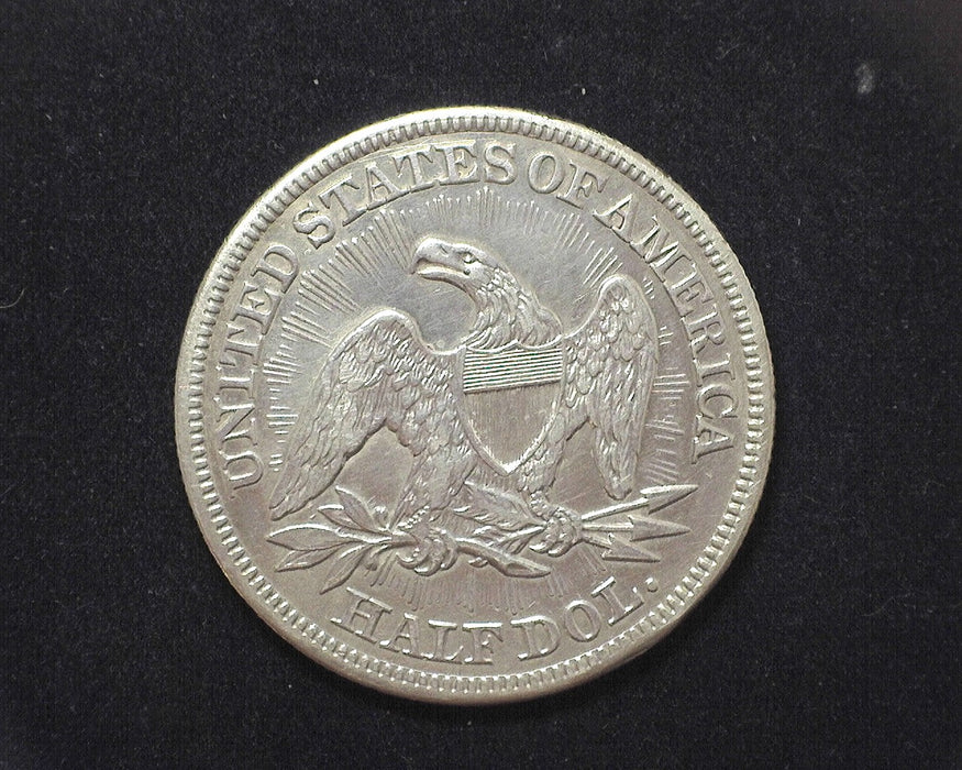 1853 Arrows and Rays Liberty Seated Half Dollar XF/AU - US Coin