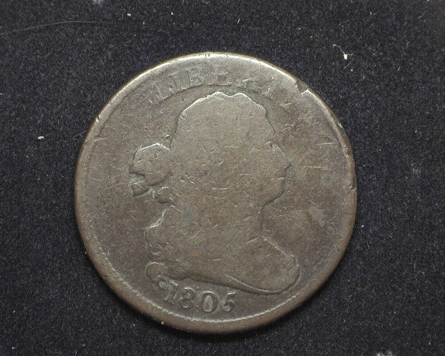 1805 Draped Bust Half Cent G - US Coin