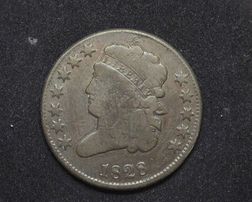 1828 Classic Head Half Cent VG - US Coin