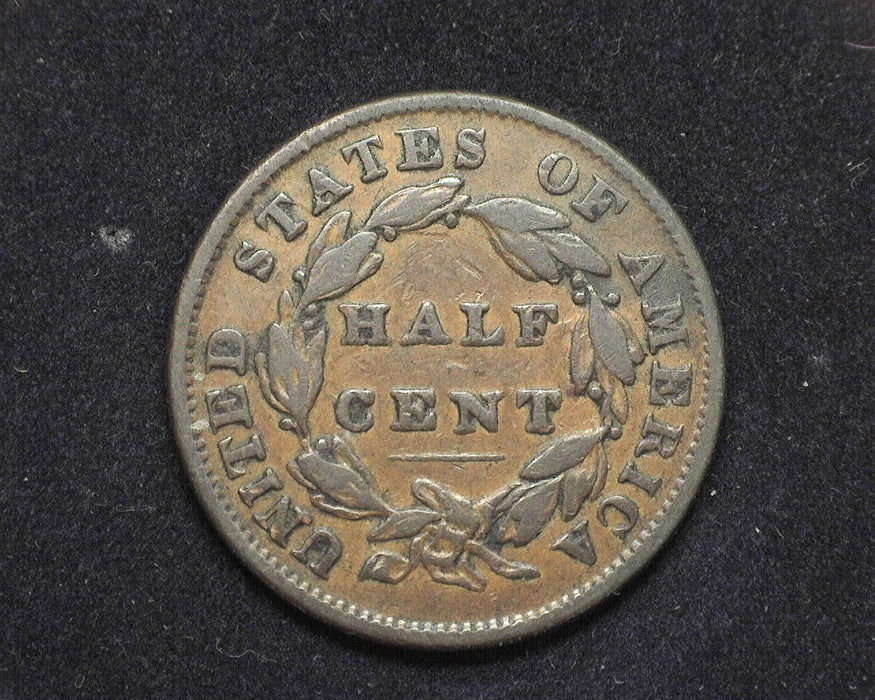 1834 Classic Head Half Cent VF - US Coin