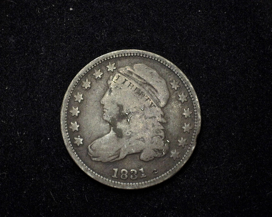 1831 Capped Bust Dime VG - US Coin