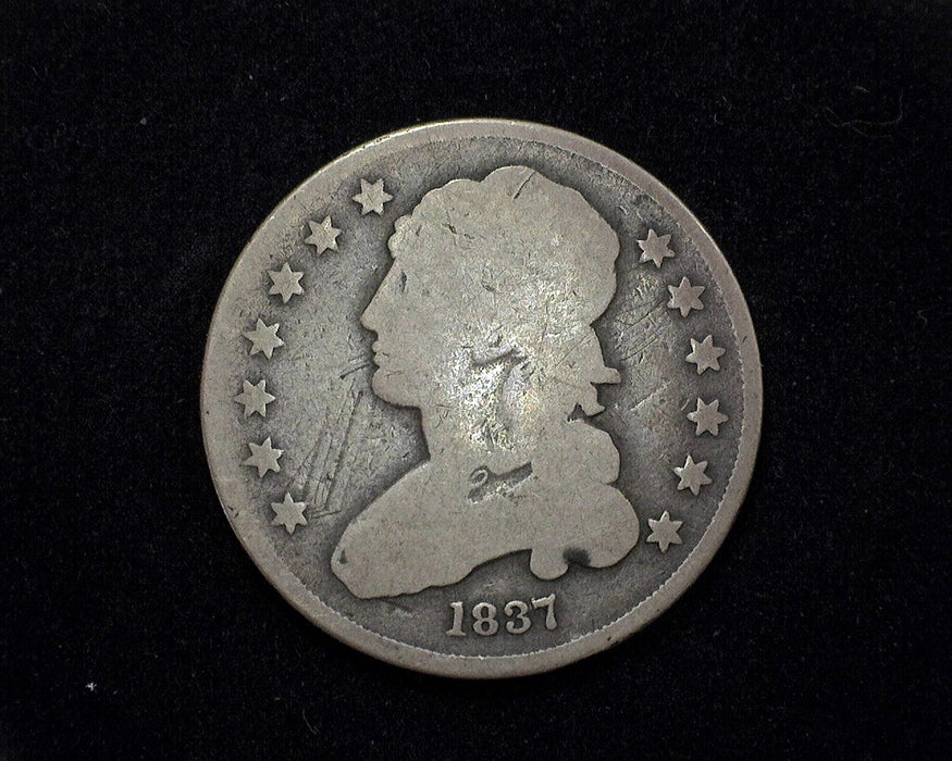 1837 Capped Bust Quarter G - US Coin