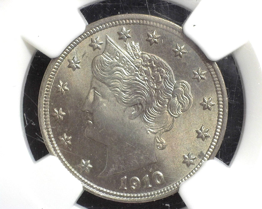 1910 Liberty Head Nickel NGC MS-64 - US Coin