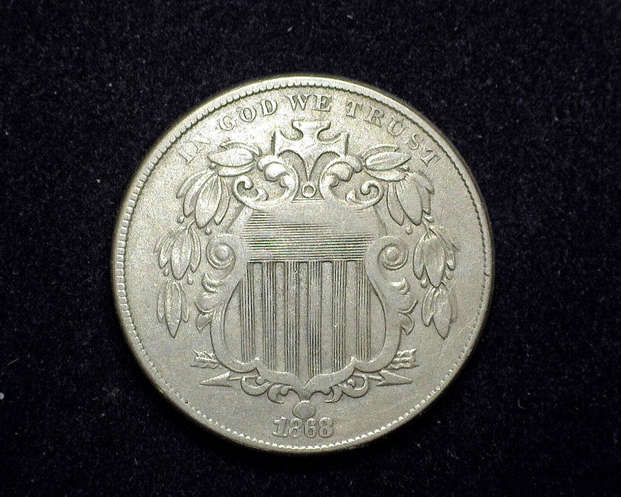 1868 Shield Nickel VF - US Coin