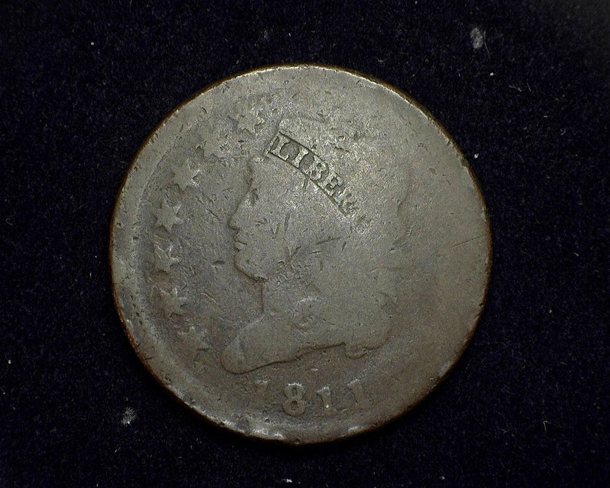 1811 Large Cent Classic Head Cent AG - US Coin